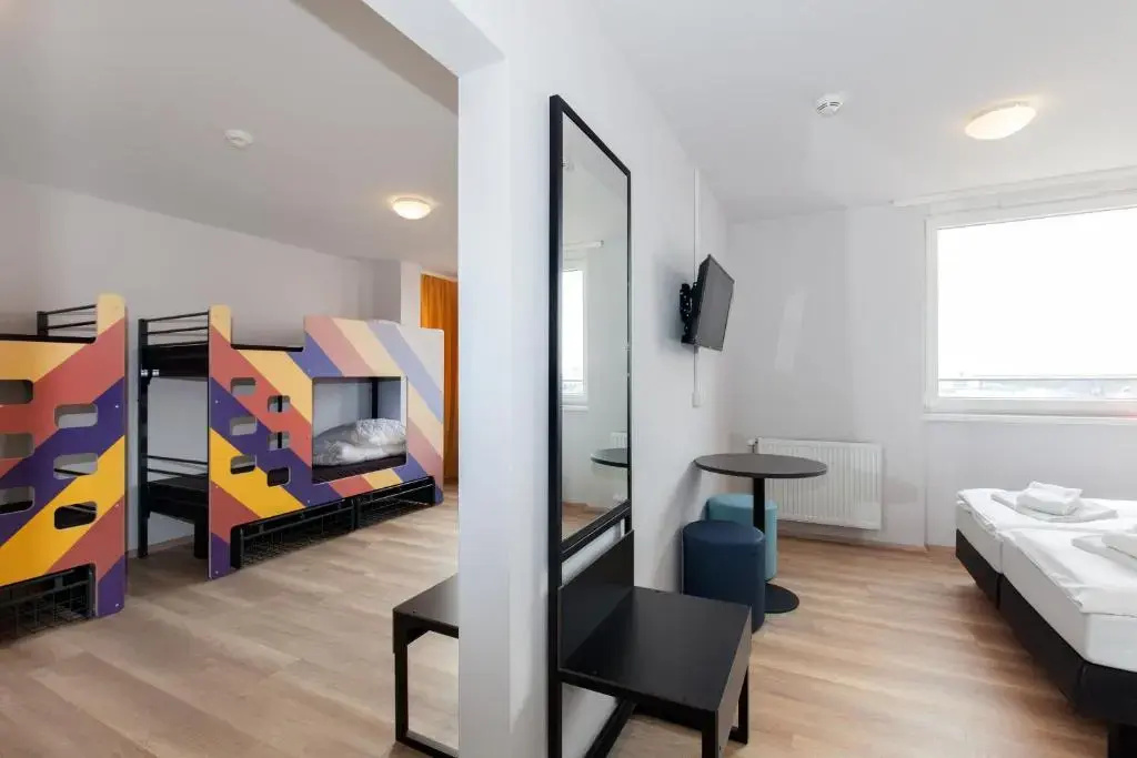 A&O Prague Rhea - Chambres