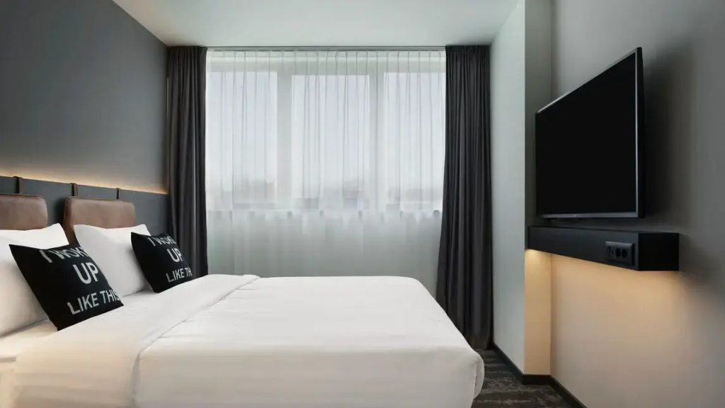 Hotel Moxy Belgrade - Chambres