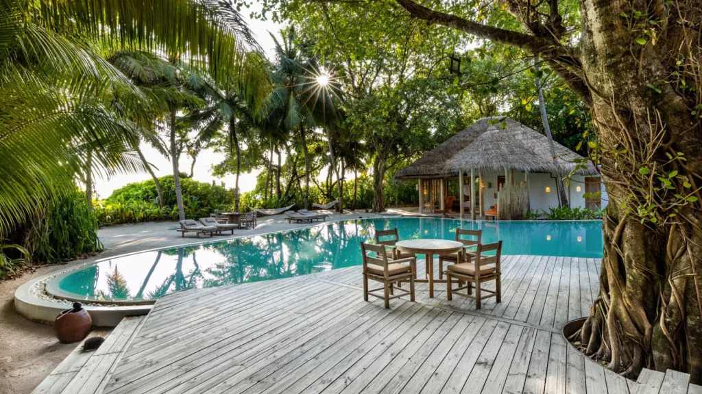 Вилла 14 в Soneva Fushi