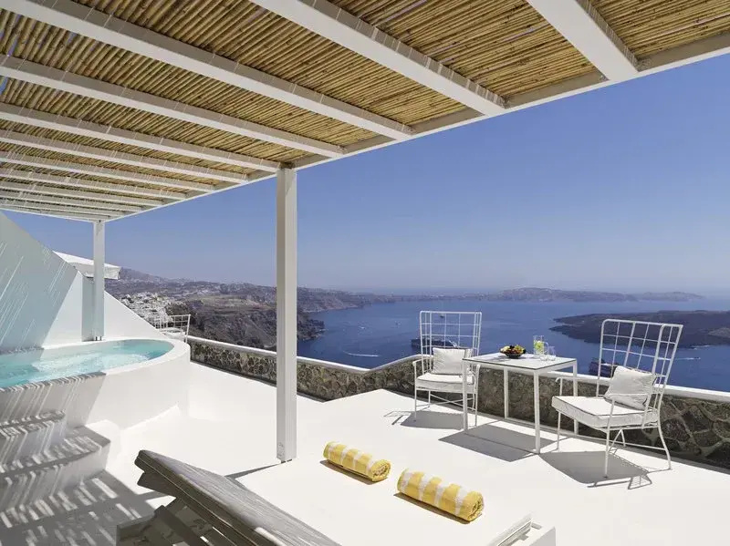 Katikies Chromata Santorini - The Leading Hotels of the World - Chambres