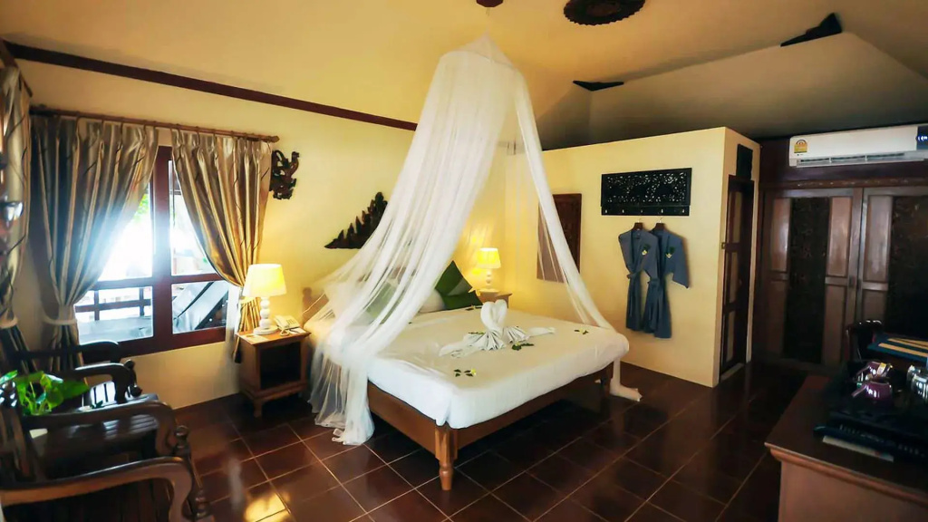 Beachfront Suite Double Villa (full double bed)