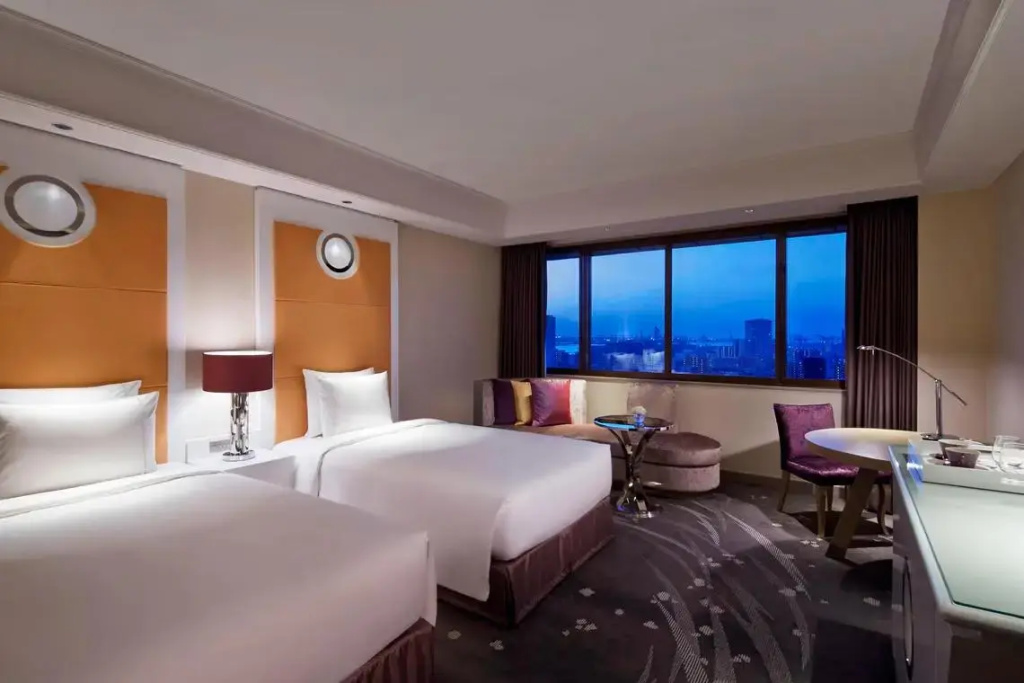 Executive Guest Double room with city view (twin beds)
