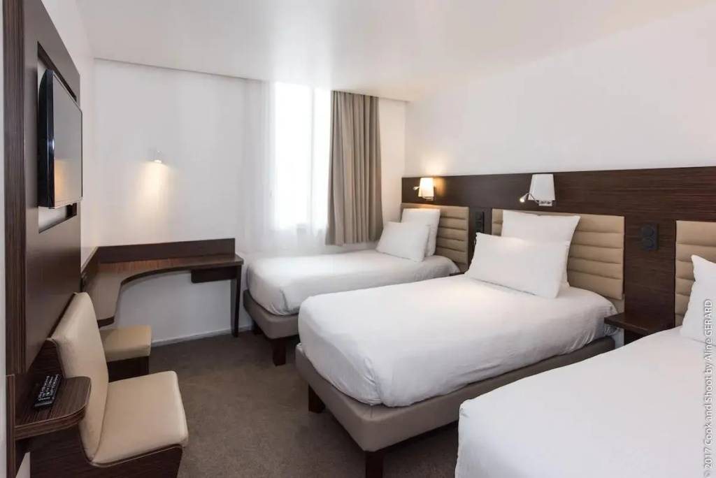 Hôtel & Appartements Monsigny - Chambres