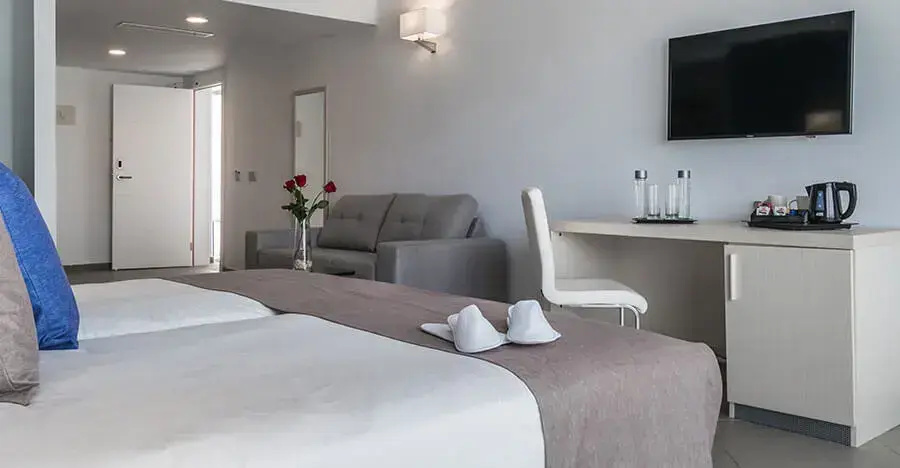 Aparthotel Esquinzo Y Monte Del Mar - Chambres