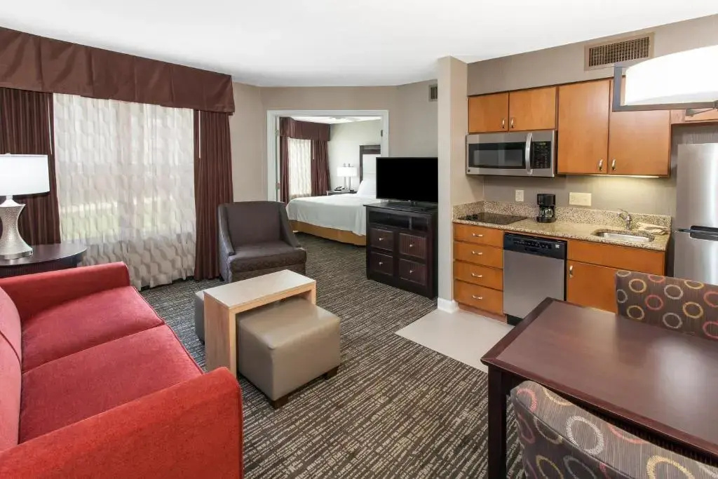 Homewood Suites by Hilton Indianapolis-Keystone Crossing - Chambres