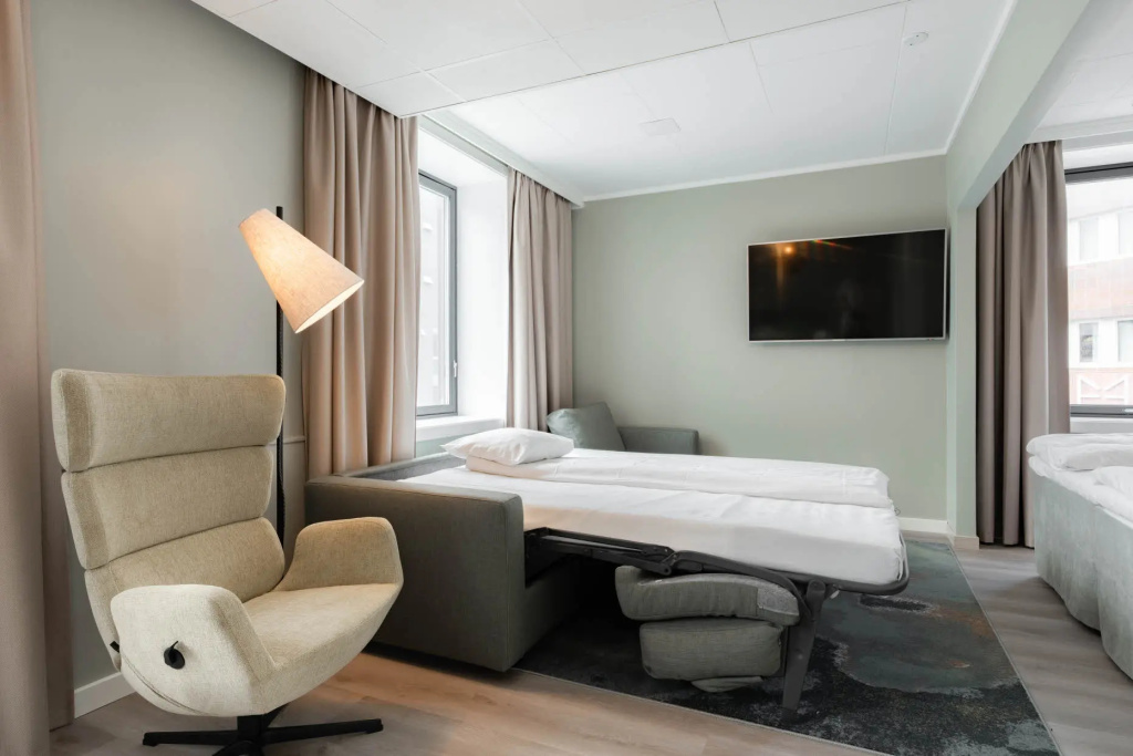 Quality Grand Tromso Hotel - Chambres
