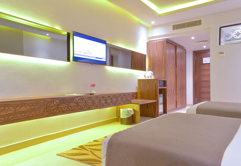 Двухместный номер Superior с видом на сад 2 отдельные кровати в Jasmine Palace Resort & Spa
