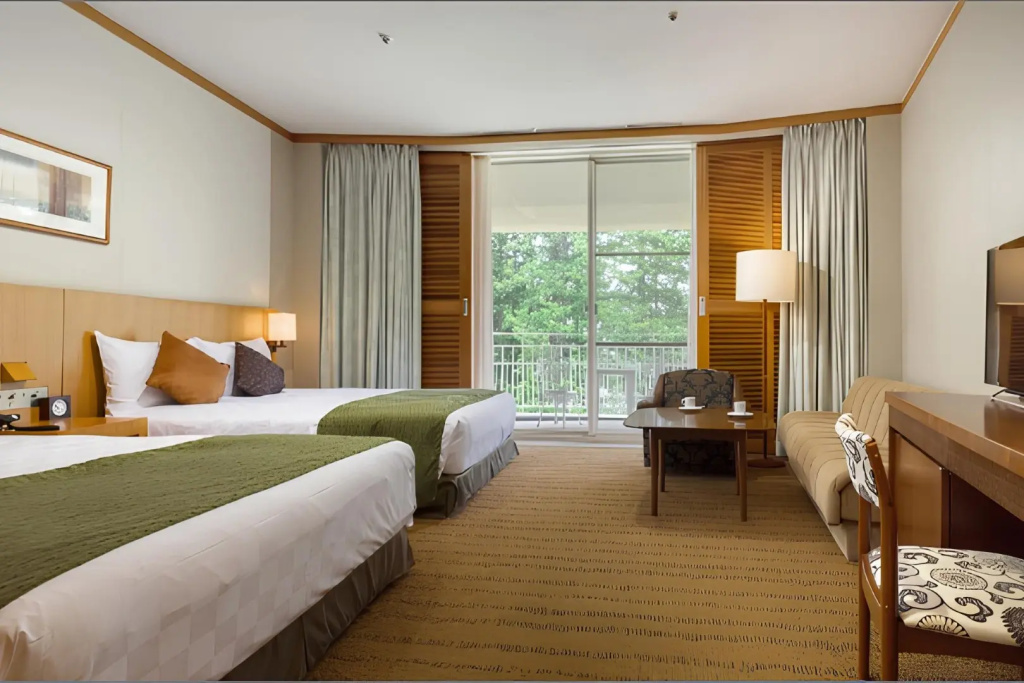 Double room with forest view (twin beds)
