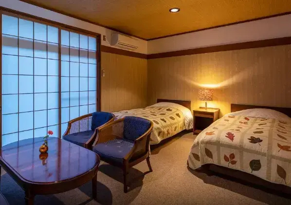 With Tatami Area Double room (twin beds)