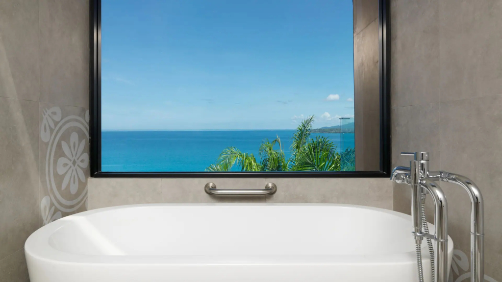 Двухместный люкс Hilltop с видом на океан двуспальная кровать в Hyatt Regency Phuket Resort
