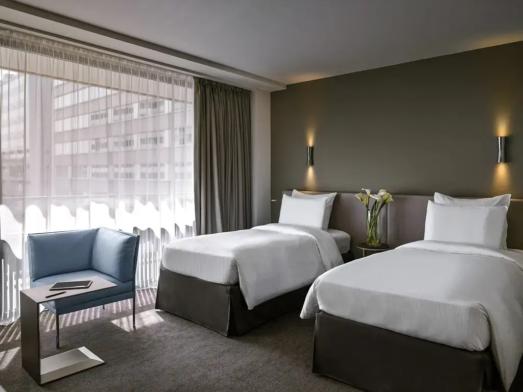 Classic Double room with garden view (twin beds)