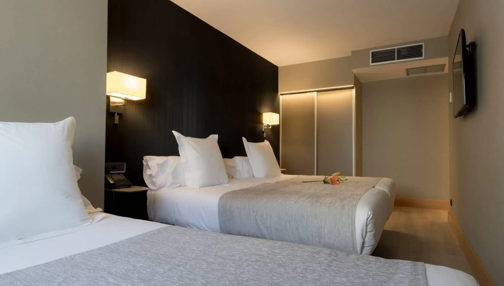 Hotel Plaza Coruña - Chambres