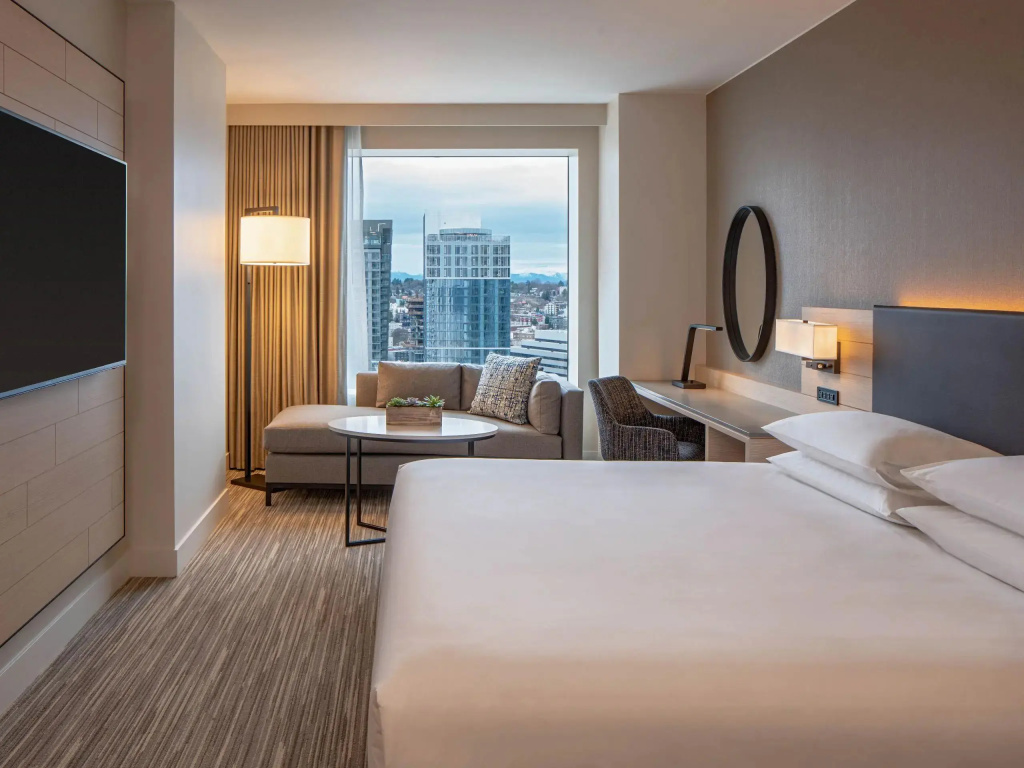 High Floor Double room (full double bed)
