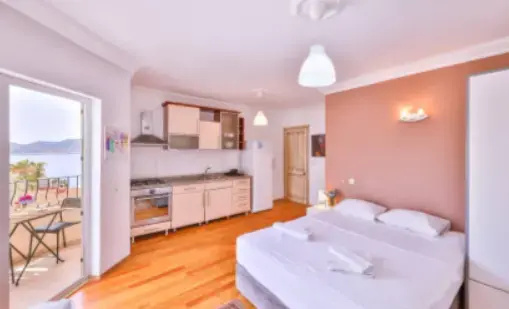 Red Double Apartment (full double bed)