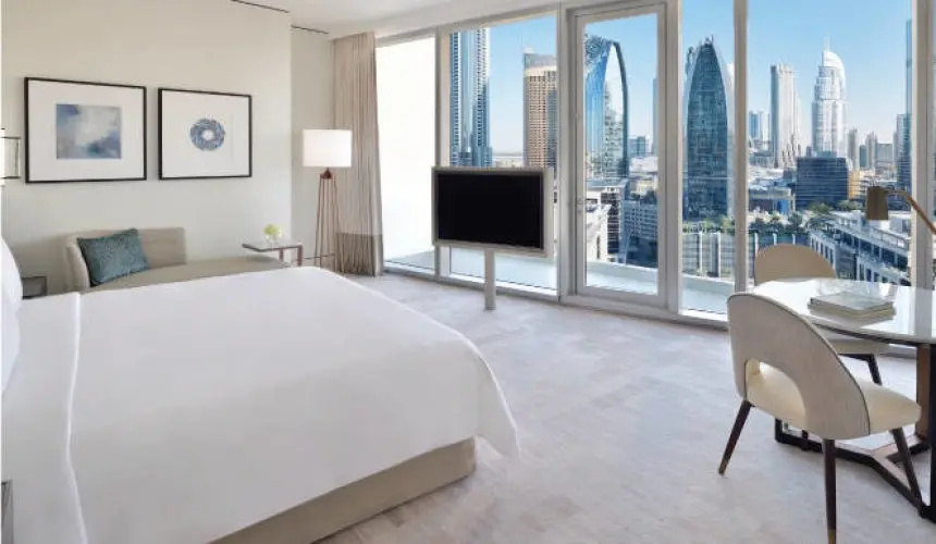 Premier Double room with Burj view (full double bed)