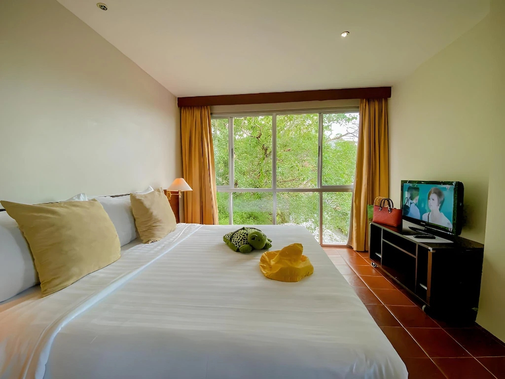 Двухместный люкс Sino двуспальная кровать в Sino House Phuket Hotel
