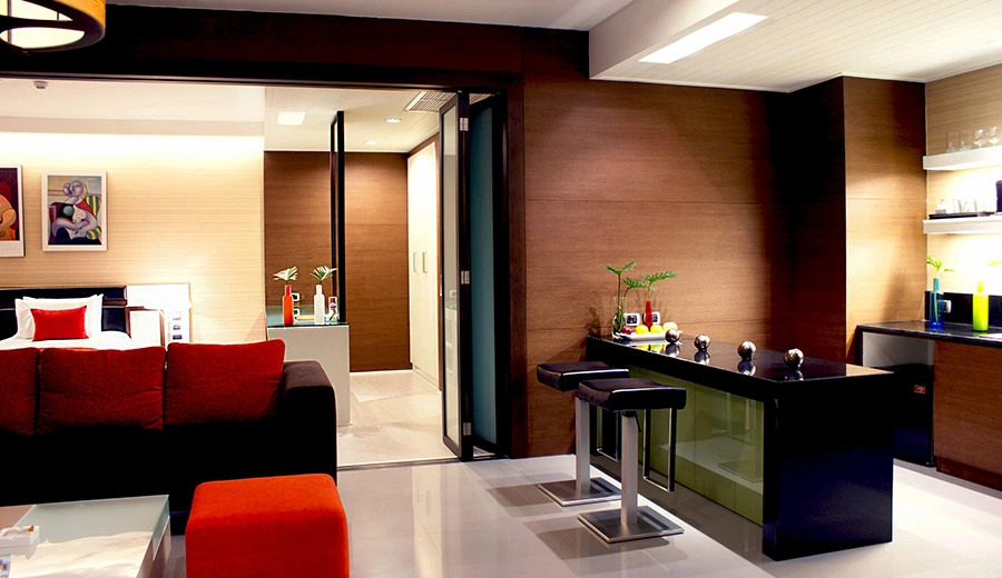 Люкс Royal с 2 комнатами oceanfront в Отель The Zign Hotel