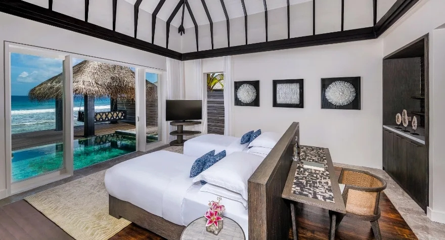 Naladhu Private Island Maldives - Chambres