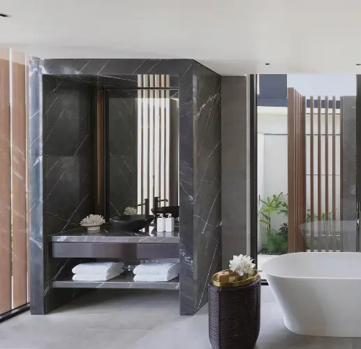 Двухместный номер Pavilion с бассейном Gran Ocean oceanfront двуспальная кровать в Villa Le Corail, A Gran Melia Hotel
