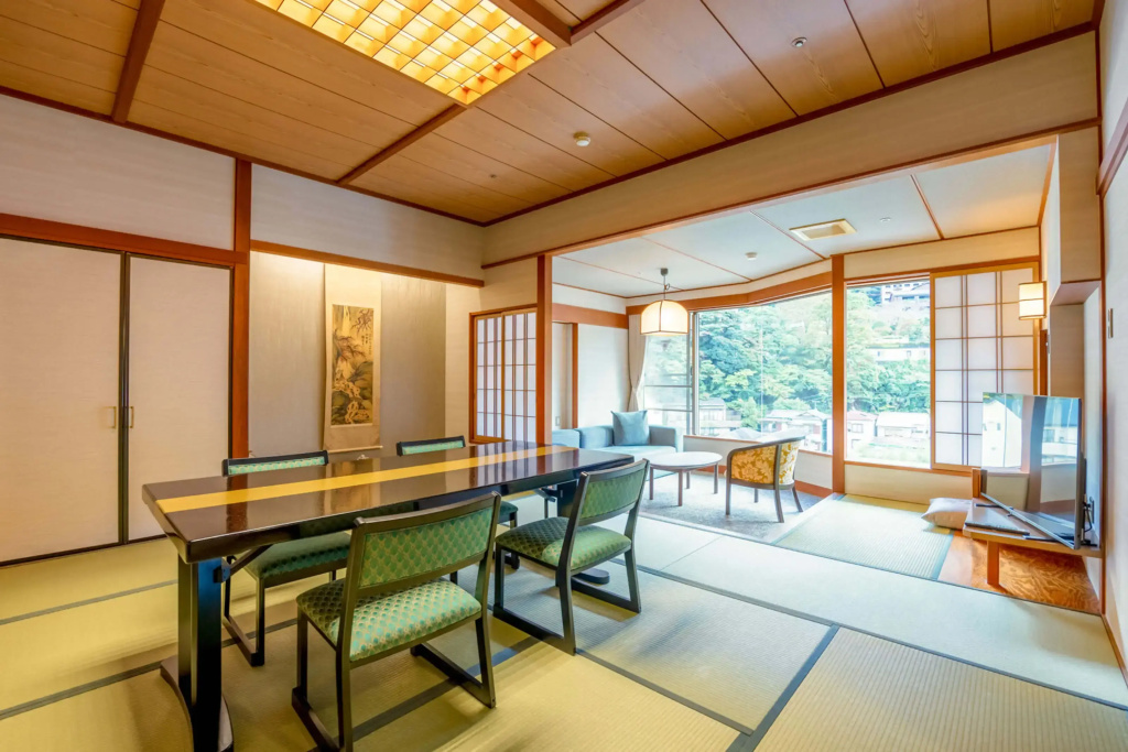 Shusui-an Japanese-Western Style with Onsen Open-Air Bath room