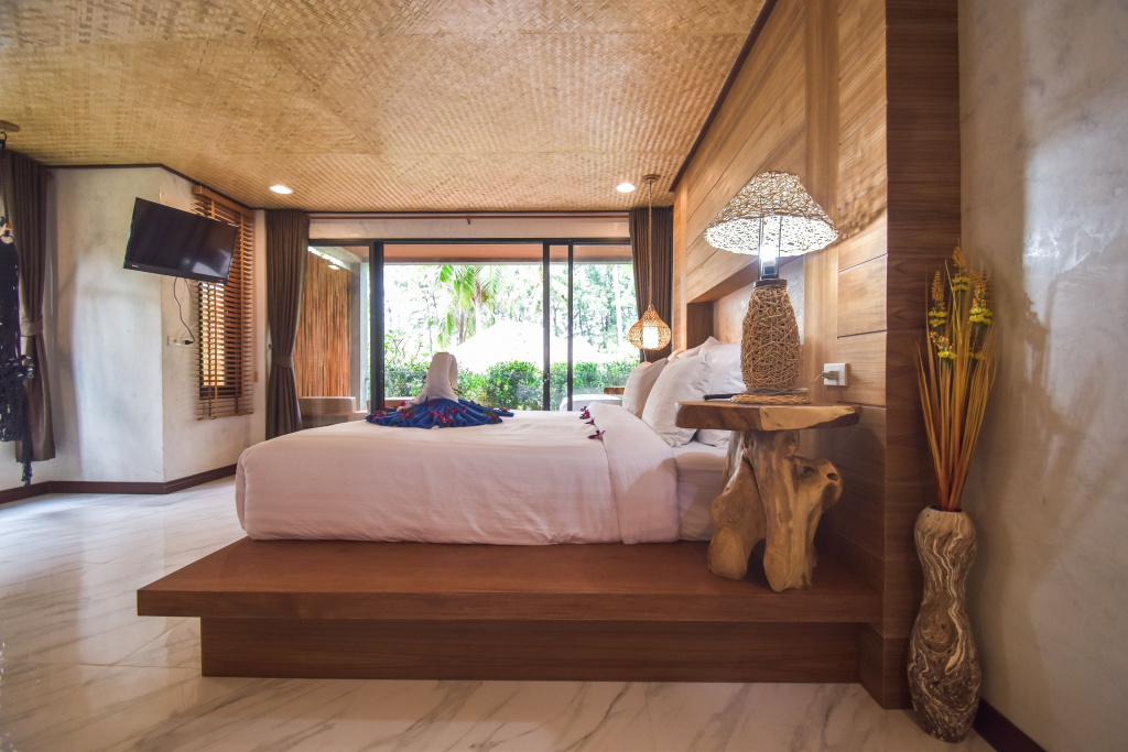 Seaside Double Pavilion Room (full double bed)