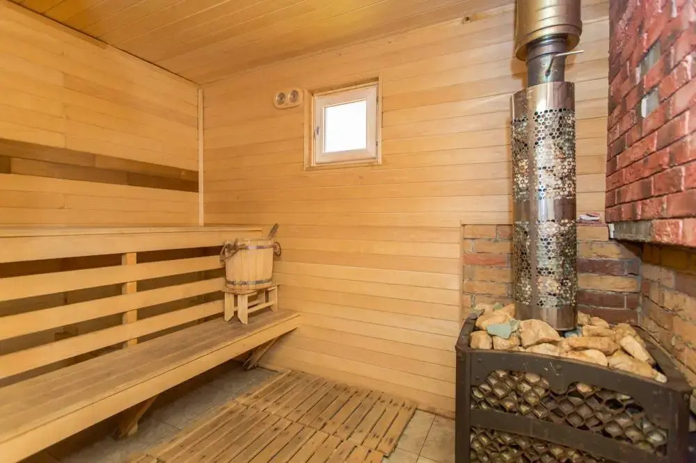 Коттедж Sauna Дуплекс с видом на море в Три богатыря