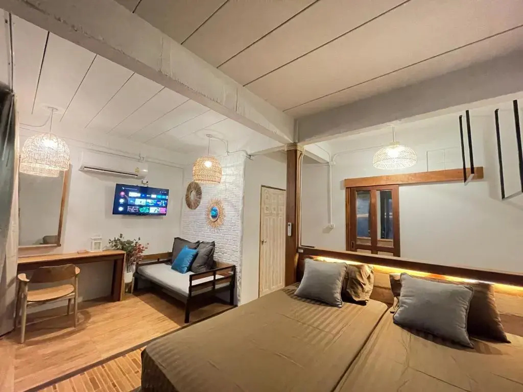 Double Suite with sea view (twin beds)