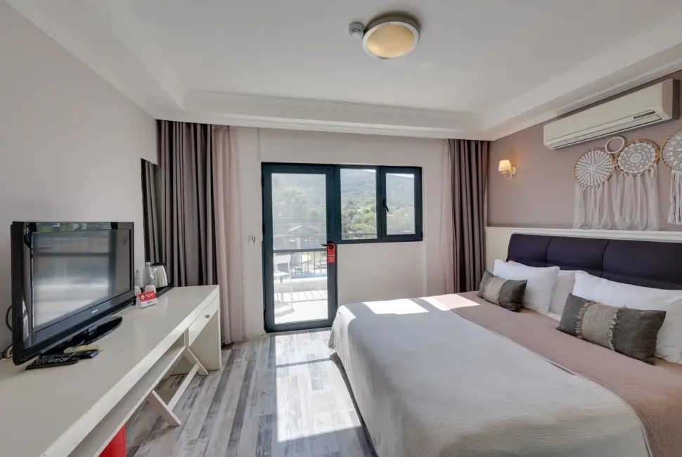 Deluxe Double room with pool view (full double bed)