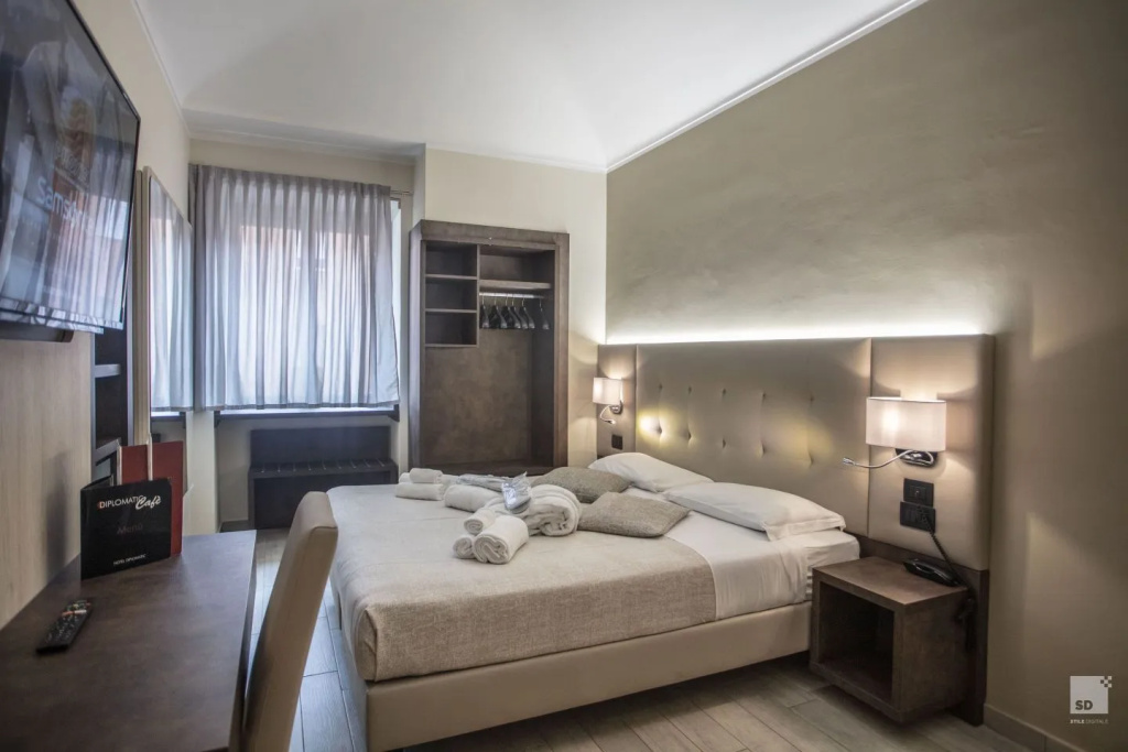 Hotel Diplomatic - Chambres