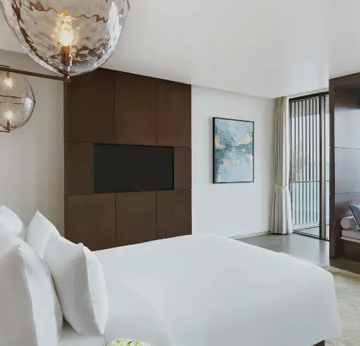 Двухместный полулюкс Gran Ocean двуспальная кровать в Villa Le Corail, A Gran Melia Hotel