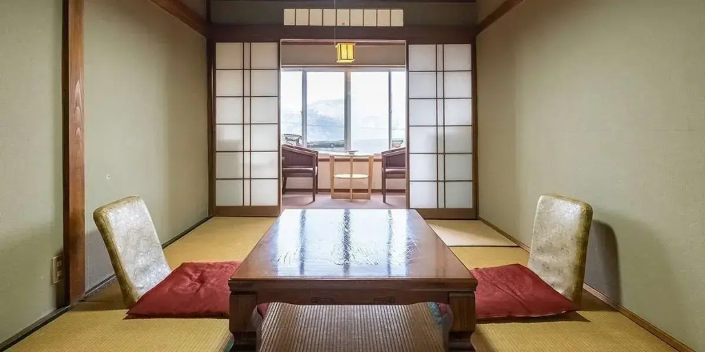 Compact Japanese-style room