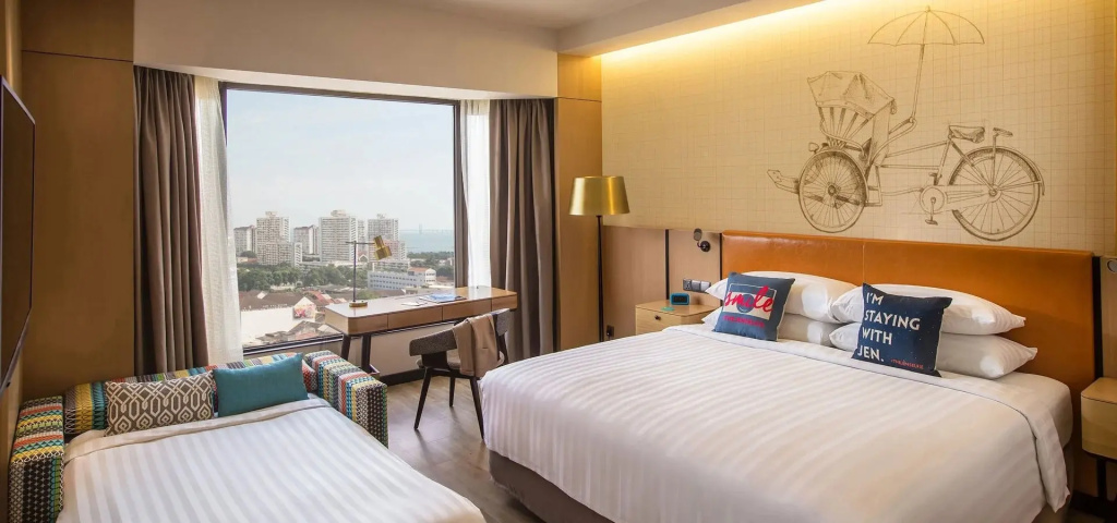 JEN Penang Georgetown by Shangri-La - Chambres