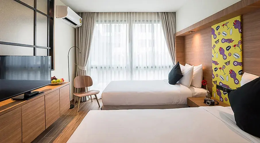 Sunshine Hip Hotel - Chambres