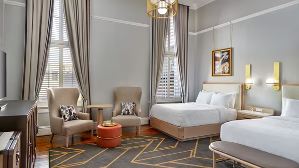 Двухместный номер Deluxe 2 отдельные кровати в The Tremont House, Galveston, a Tribute Portfolio Hotel