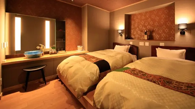Special Japanese-Western Kaze with Open-Air Bath room
