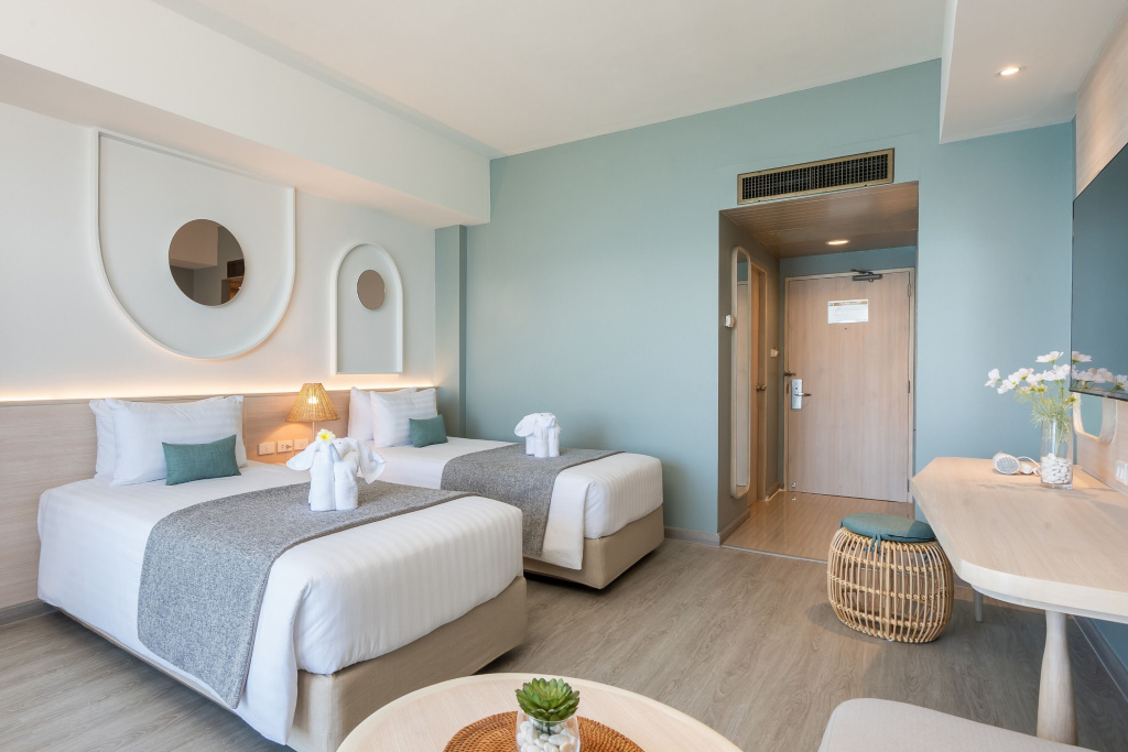 Standard Pool Wing Double room (twin beds)