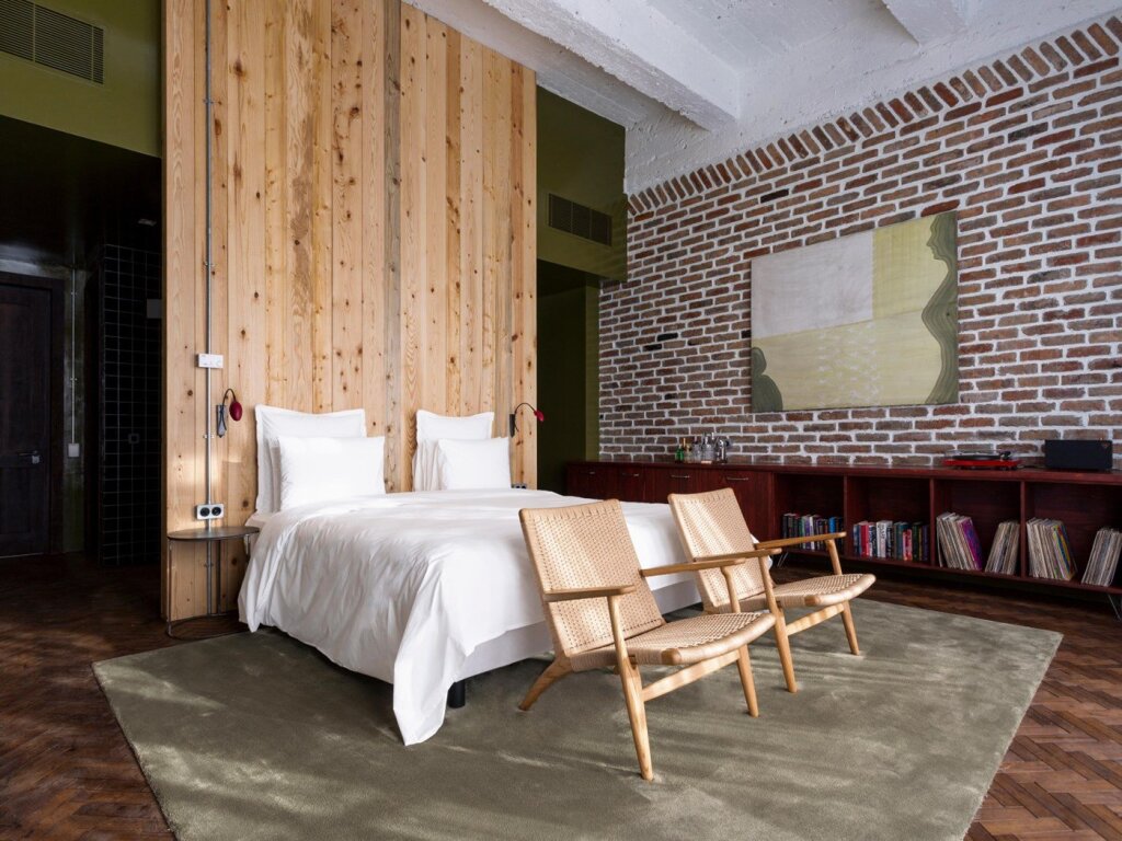 Двухместный номер Terrace двуспальная кровать в Отель Stamba