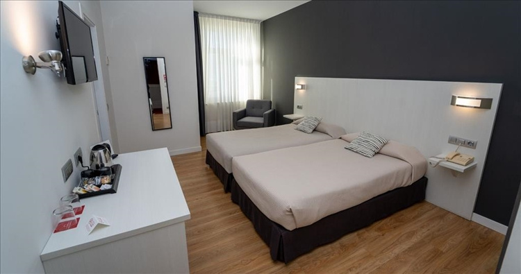 Hotel Seminario Bilbao - Chambres