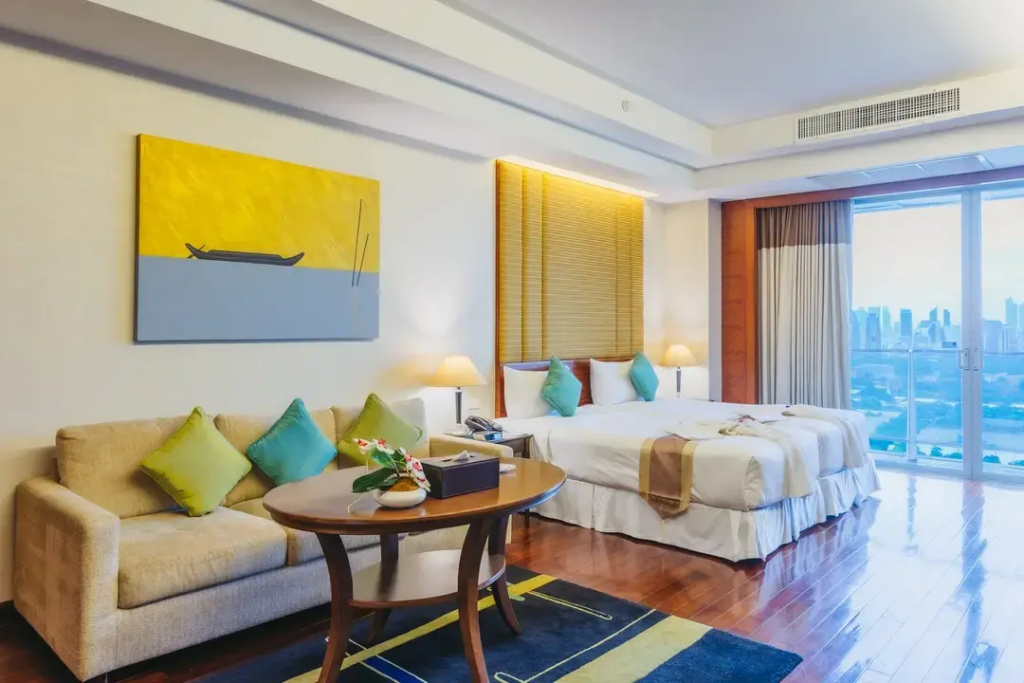 Double Studio with park view (twin beds)