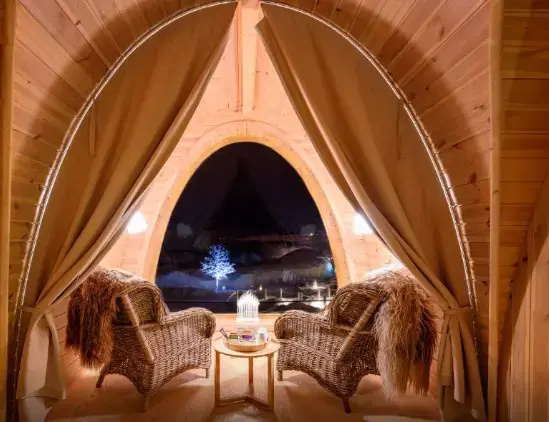 Snowhotel Kirkenes - Chambres