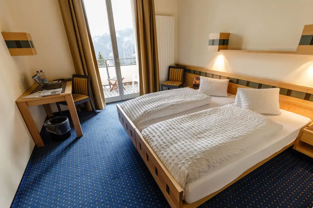 (1)Comfort Double room (full double bed) at Hotel Victoria Lauberhorn Wengen A Faern Collection Hotel in Lauterbrunnen (1)Comfort Double room (full double bed) at Hotel Victoria Lauberhorn Wengen A Faern Collection Hotel in Lauterbrunnen