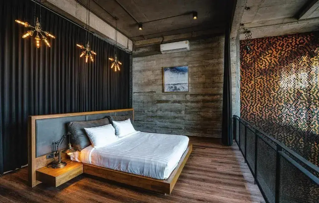 Duplex Double room beachfront (full double bed)