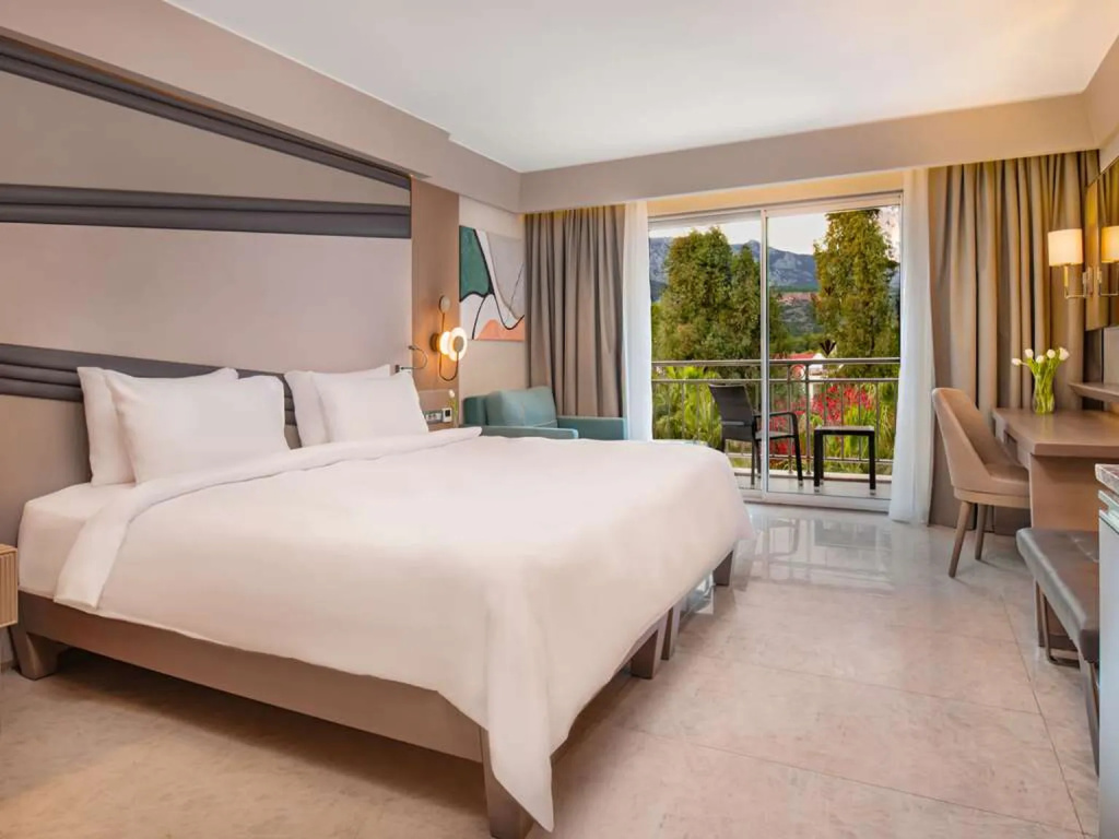 Deluxe Double room with land view (full double bed)