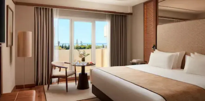 Double Terrace Junior Suite with sea view (full double bed)