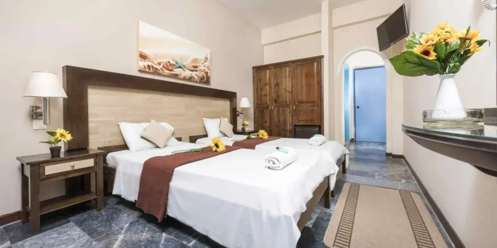 Potamaki Beach Hotel - Chambres
