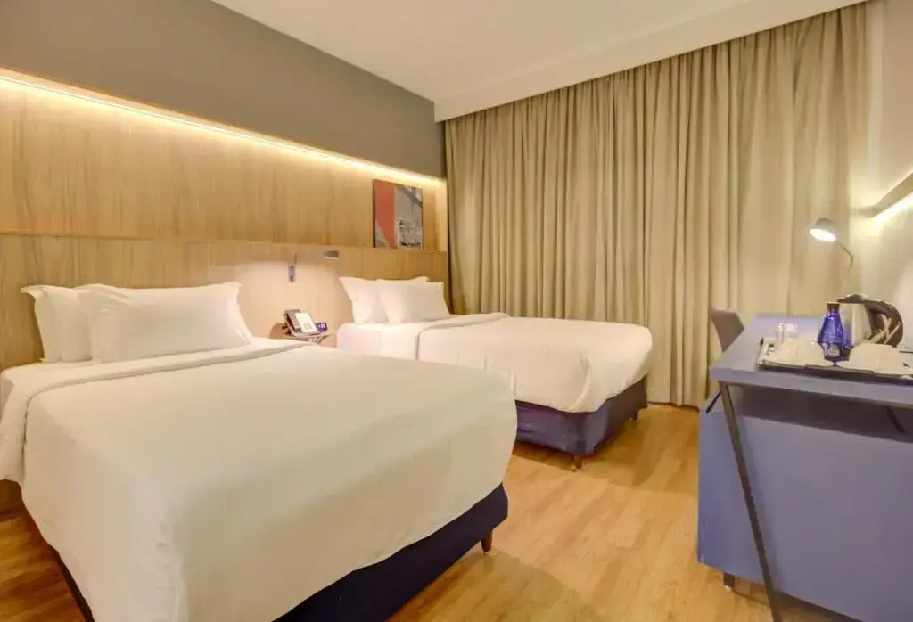 Hampton by Hilton Guarulhos Aeroporto - Chambres