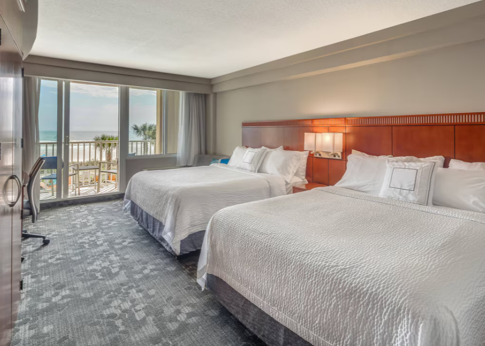 Courtyard by Marriott Jacksonville Beach Oceanfront - Chambres