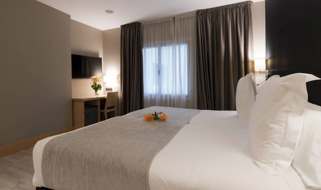 Hotel Plaza Coruña - Chambres