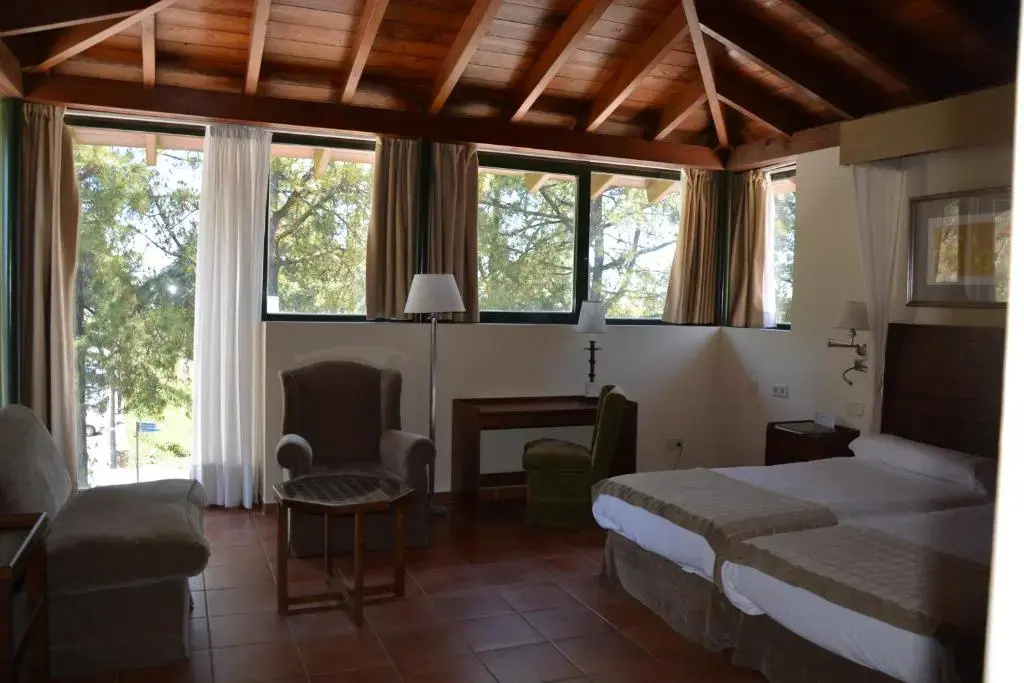Parador de Cruz de Tejeda - Chambres