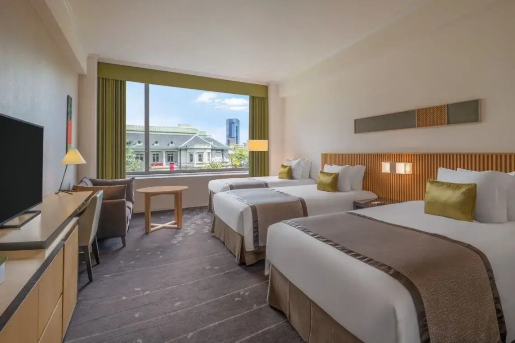 Deluxe Triple (2 double beds and 1 extra bed) room